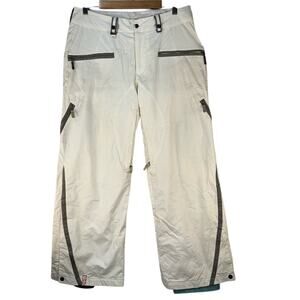 Bonfire ‘Rainer’ Snowboard Cargo Pants White Women’s Size Medium Waterproof